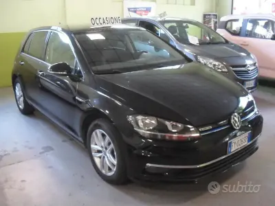 Usata VW Golf VII Business 130 CV (95 kW) 2019 Nero Berlina