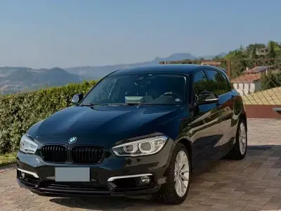 Usata BMW 118 143 CV (105 kW) 2018 Nero Berlina