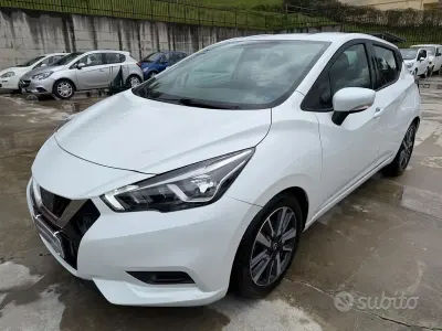 Używany Nissan Micra N-Connecta 90 KM (66 kW) 2018 Biały Hatchback