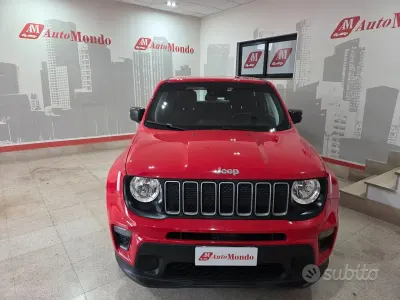 Usata Jeep Renegade Longitude 130 CV (95 kW) 2022 Rosso SUV