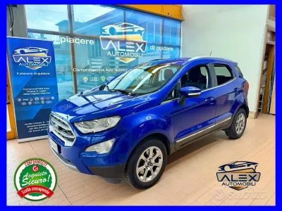 Usado Ford Ecosport 99 CV (72 kW) 2018 Azul SUV