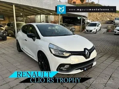 Usata Renault Clio R.S. 220 CV (161 kW) 2018 Bianco Berlina