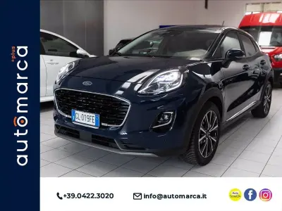 Usata Ford Puma Titanium S 125 CV (91 kW) 2022 Blu SUV