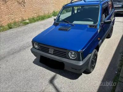 Usata Fiat Panda 54 CV (39 kW) 2003 Bluazzurro Utilitaria