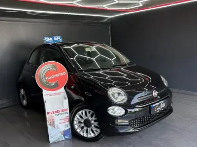 Usata Fiat 500 Lounge 69 CV (50 kW) 2018 Nero Berlina
