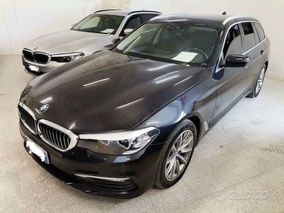Begagnad BMW 520 Sport Line 190 HK (139 kW) 2019 Svart Kombi