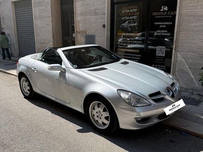 Usata Mercedes SLK200 163 CV (119 kW) 2004 Grigio Cabrio
