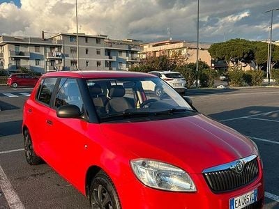 Usata Skoda Fabia 60 CV (44 kW) 2010 Rosso Utilitaria