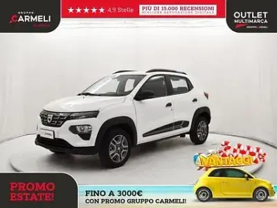 Usata Dacia Spring Comfort 33 kW (45 CV) 2021 Bianco Utilitaria
