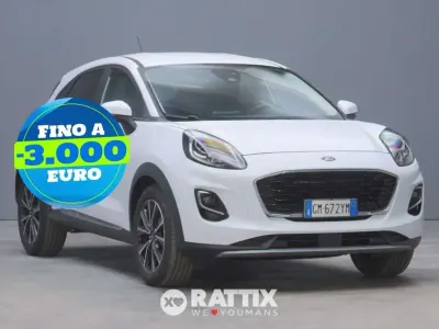 Usata Ford Puma Titanium 125 CV (91 kW) 2023 Frozen white SUV