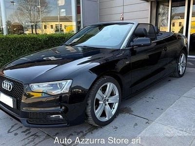 Usata Audi A5 Cabriolet Business 211 CV (155 kW) 2013 Nero Cabrio