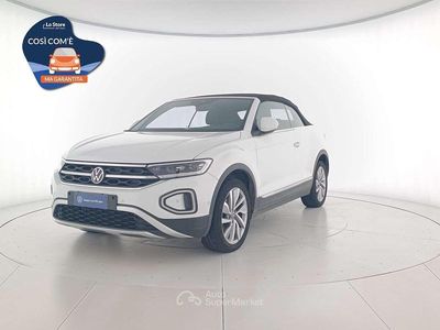 Pure white nero Usata 2022 VW T-Roc Style SUV | 22.700 € (Cara)