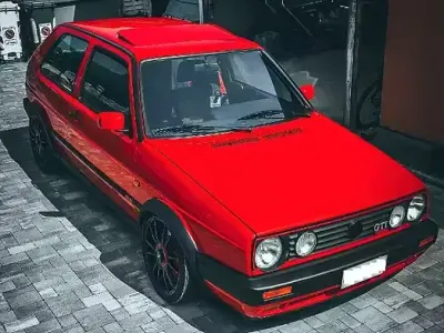 Usata VW Golf II GTI 110 CV (80 kW) 1989 Rosso Utilitaria