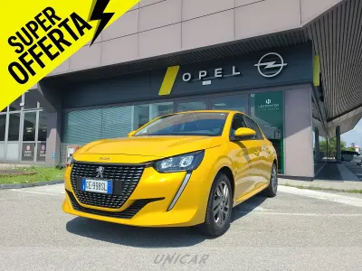 Usata Peugeot 208 Active 75 CV (55 kW) 2021 Giallo Utilitaria