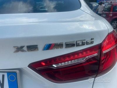Usata BMW X6 M50 381 CV (280 kW) 2015 Bianco SUV