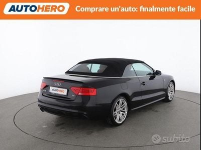 Usata Audi A5 Cabriolet 2016 Nero Cabrio