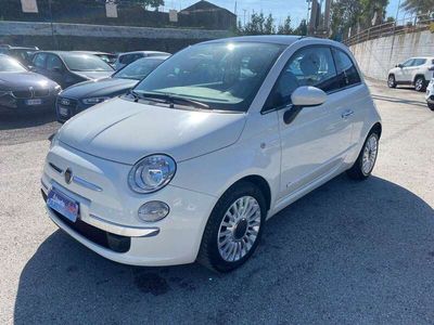 Usata Fiat 500 Lounge 95 CV (69 kW) 2014 Bianco pastello Utilitaria