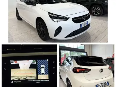 Usata Opel Corsa Design & Tech 75 CV (55 kW) 2024 Bicolore nera e bianca Utilitaria