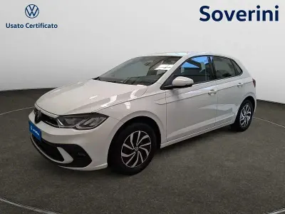 Usata VW Polo Life 95 CV (69 kW) 2023 Bianco Utilitaria