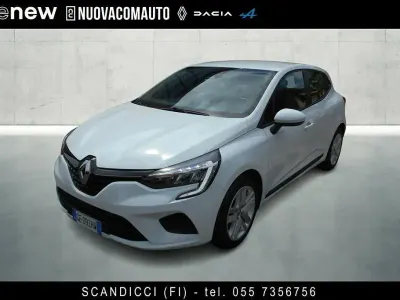 Usata Renault Clio V SE 67 CV (49 kW) 2021 Bianco Berlina