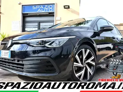 Usata VW Golf VII 150 CV (110 kW) 2021 Nero Utilitaria