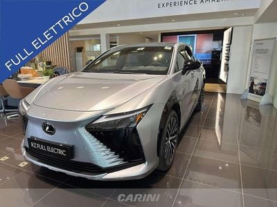 Nuova Lexus RZ 500e Luxury Line 2026 Sonic platinum SUV