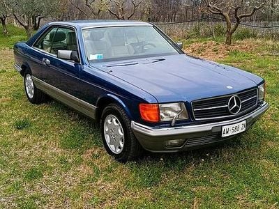 Usata Mercedes 500 1984 Blu Coupé