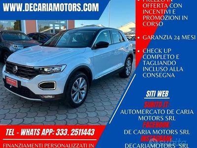 Usata VW T-Roc 150 CV (110 kW) 2019 Bianco SUV