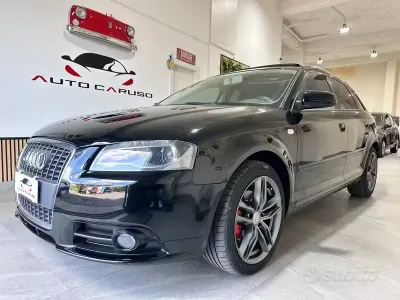 Brugt Audi A3 S-Line 140 HK (102 kW) 2007 Sort Hatchback