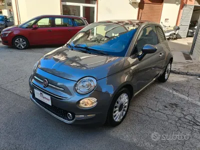 Käytetty Fiat 500 Lounge 95 HP (69 kW) 2016 Harmaa Viistoperä