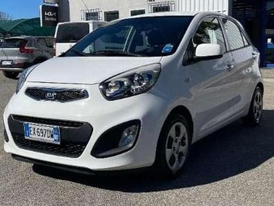 Usata Kia Picanto 69 CV (50 kW) 2014 Bianco Utilitaria