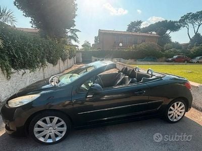 Usata Peugeot 207 CC Allure 73 CV (53 kW) 2014 Nero Cabrio