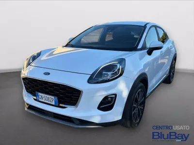 Usata Ford Puma Titanium 125 CV (91 kW) 2023 Bianco frozen SUV