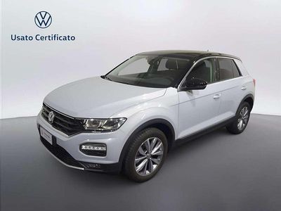 Usata VW T-Roc Style 110 CV (80 kW) 2020 Argento metallizzato SUV