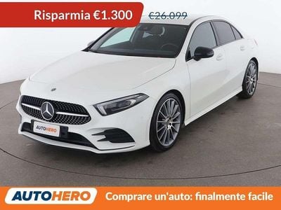 Usata Mercedes A200 Premium 163 CV (119 kW) 2019 Bianco Berlina