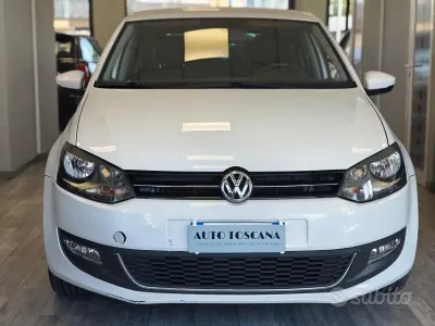 Usata VW Polo Highline 90 CV (66 kW) 2012 Bianco Utilitaria