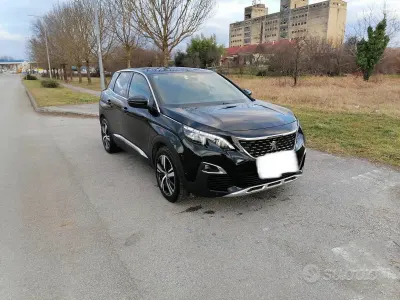 Usata Peugeot 3008 131 CV (96 kW) 2018 Nero SUV