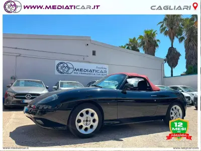 Usata Fiat Barchetta 131 CV (96 kW) 1997 Nero Cabrio