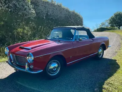 Usata Fiat 1200 1950 Rosso Cabrio