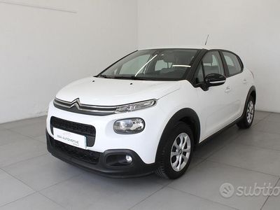 Usata Citroën C3 Feel 83 CV (61 kW) 2019 Bianco Utilitaria