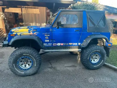 Begagnad Suzuki Samurai 1988 Blå SUV
