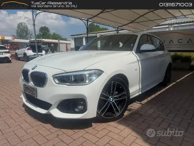 Usata BMW 118 M Sport 150 CV (110 kW) 2019 Bianco Utilitaria