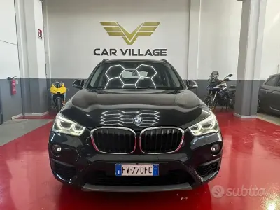 Käytetty BMW X1 Sport Line 150 HP (110 kW) 2019 Musta Katumaasturi