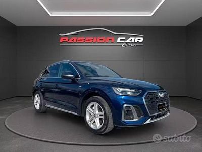 Usata Audi Q5 S-Line 163 CV (119 kW) 2021 Blu/azzurro SUV