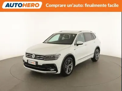 Usata VW Tiguan Allspace Advance 150 CV (110 kW) 2020 Bianco SUV