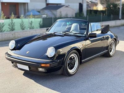 Usata Porsche 911 Carrera Cabriolet 231 CV (169 kW) 1988 Nero Cabrio