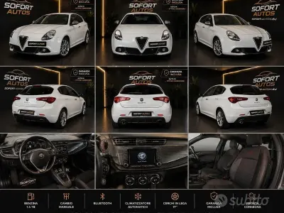 Usata Alfa Romeo Giulietta Progression 120 CV (88 kW) 2015 Bianco Utilitaria