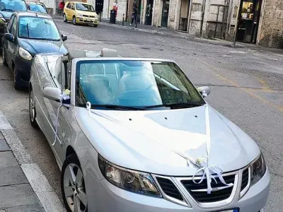 Usata Saab 9-3 150 CV (110 kW) 2008 Grigio Cabrio