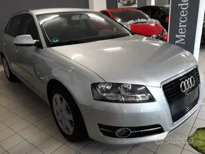 Begagnad Audi A3 Attraction 105 HK (77 kW) 2012 Grå Halvkombi