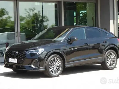 Usata Audi Q3 Sportback S-Line 150 CV (110 kW) 2020 Nero SUV